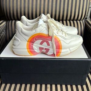 Mens Gucci Ryhton Sneakers